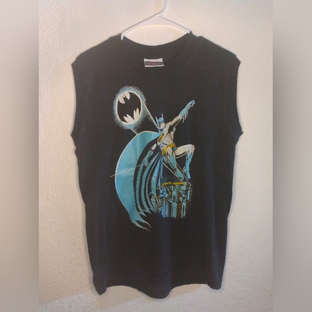 RARE Vintage 1964 Speed Limit Batman Tank Single Stitch Size L